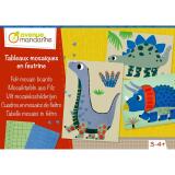 Boîte créative, Tableaux mosaïques en feutrine