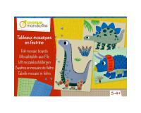 Boîte créative, Tableaux mosaïques en feutrine