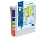 Registratore a leva dorso 70mm personalizzabile fronte/dorso - A4 - Bianco