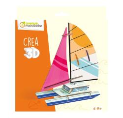 Crea 3D, Bateau - Orange