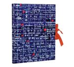 Le Mur des Je t'aime, Carnet rembordé rigide A5 14,8x21 cm, 144 pages, ligné, fermeture avec ruban