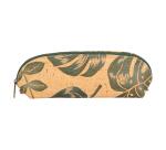 LIÈGE Petite trousse ovale certifiée VEGAN 16x5x6 cm palmier