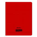 Cahier d'écriture piqué 8000 POLYPRO 17x22 cm 32 pages DL 3mm IV 90 g - Rouge