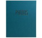 Album photo classeur 60 pages noires OfficeByMe - Bleu canard