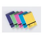 Midi Pad Europa bloc reliure intégrale en-tête 10,2x15,2cm 200 pages ligné Couleur aléatoire