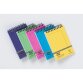 Midi Pad Europa bloc reliure intégrale en-tête 10,2x15,2cm 200 pages ligné Couleur aléatoire