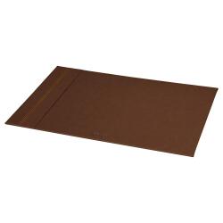 Rhodiarama sous-main rigide simili cuir italien 60x40 cm - Bronze