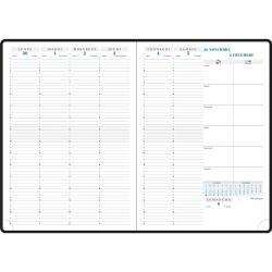 Recharge Agenda de bureau Consultations 29 21 x 29,7 cm Semainier Janvier à Décembre 2026