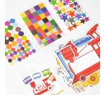 Boîte créative, Educativ' Stickers, Tri de couleurs - Multicolore