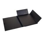 Carton à dessin Kraft à élastiques 32x45cm - Noir