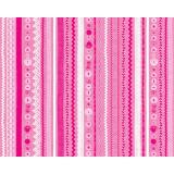 * Pochette 3 Feuilles Identiques Ref 593 - Rose