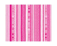 * Pochette 3 Feuilles Identiques Ref 593 - Rose