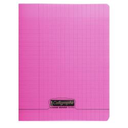 Cahier piqué 8000 POLYPRO 17x22 cm 96 pages grands carreaux 90 g