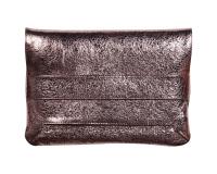 CÉLESTE CUIR Pochette à rabat 26x18 cm Lazer Alba