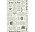 770 - Pochette 20 feuilles Décopatch - Blanc/noir