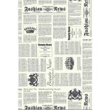 770 - Pochette 20 feuilles Décopatch - Blanc/noir