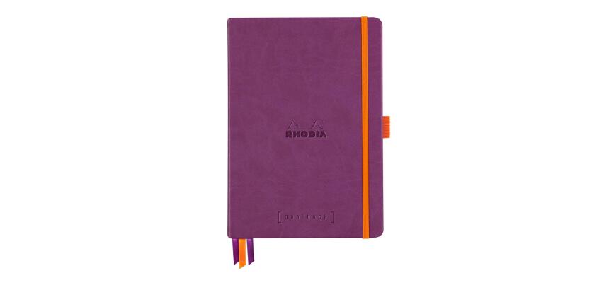 Rhodia Rhodiarama Goalbook - A5 - Hard Cover - Purple