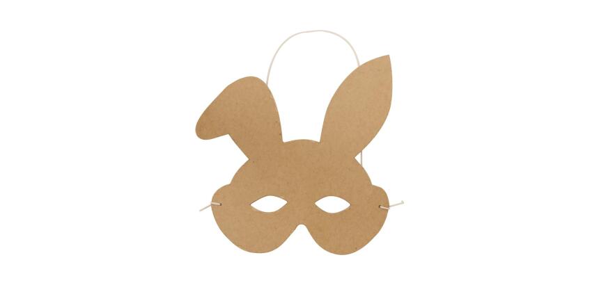 Masque enfant lapin - Kraft
