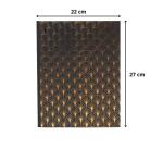 Guestbook 100 pages gold edge Neo Deco