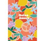 Dolce Amore, Set de correspondance 12x16,5 cm contenant 8 cartes simples 11x15,5 cm assorties et 8 enveloppes Pollen C6 blanc naturel