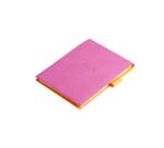 Rhodiarama porte-bloc avec porte-crayon + bloc N°12 ligné - Lilas