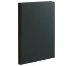 Registre 340X225 Quadrillé 500 pages foliotées - Noir toilé