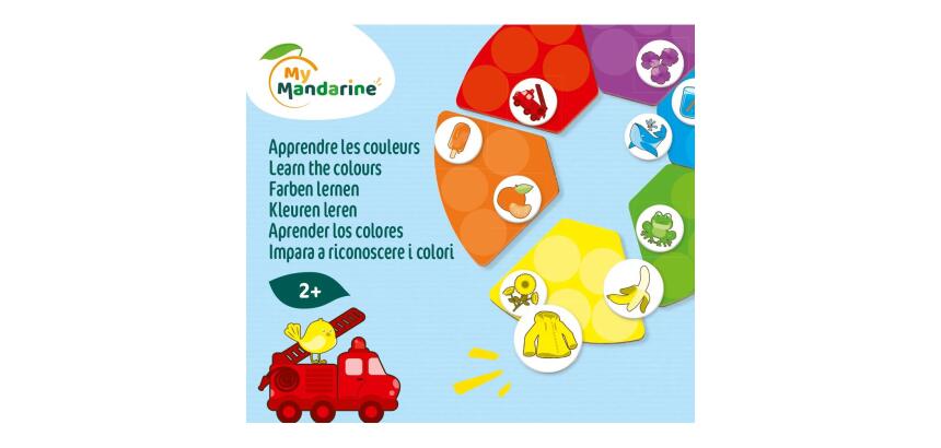 Jeu éducatif, Apprendre les couleurs - Multicolore