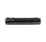 REPTILE DESIGN Trousse slim 4x2,5x19,5 cm, Python noir - Python noir