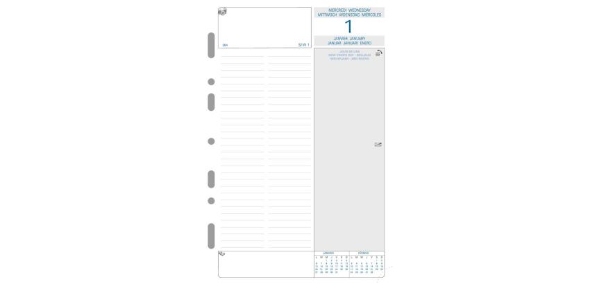 Recharge Exatime 21 - Journalier millésimé Annuel 2026