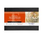 Gamma Series carnet rembordé rigide 62F 22,9x15,2cm 150g - Ivoire