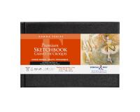 Gamma Series carnet rembordé rigide 62F 22,9x15,2cm 150g - Ivoire