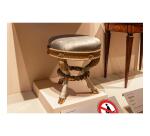 Panneau PVC adhésif antidérapant Interdit de s'assoir 10 cm - Rouge