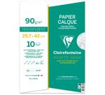 Papier Calque pochette 10F A3 90/95g