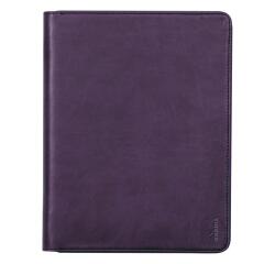 Rhodiarama petit conférencier pour bloc ou carnet format A5 - Aubergine - Violet