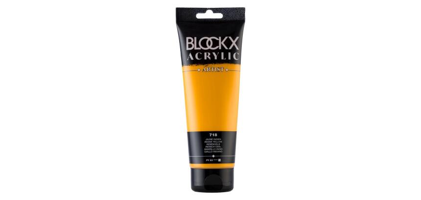 Peinture acrylique fine tube 250ml - Jaune indien