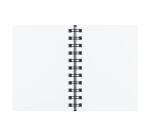 Goldline carnet spiralé 50F A6 140g portrait - Blanc