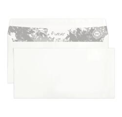 Boite de 500 Enveloppes Forever Blanches 100% Recyclé DL-110x220mm - Auto-Adhésives - 80g/m2 - Blanc