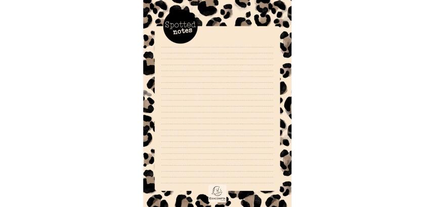 Bloc-notes A5 Roar Foncé - Visuel