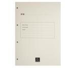 Recharge de 100 feuillets A4 80g pour reliure juridique 4 anneaux - Ivoire