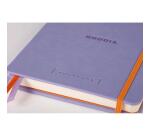 Rhodia Goalbook Hardcover Notebook - Dot - 120 Sheets - 90gsm - Iris