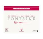 Fontaine bloc collé 4 côtés 25F 42x56cm 300g grain fin