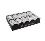 Plat.10 bobineaux 10mx10mm,Fab française - Blanc