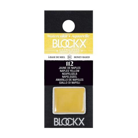 Aquarelle extra-fine demi-godet - Jaune de Naples