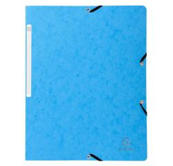 Folder Elastic w/o Flap+Label A4 Lime