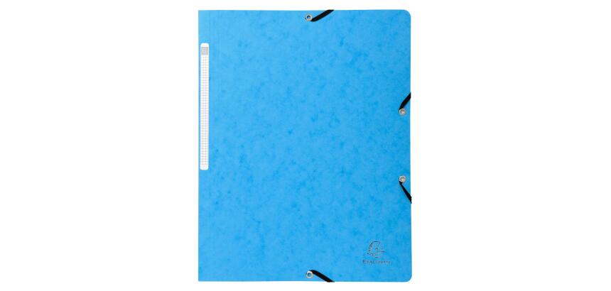 Folder Elastic w/o Flap+Label A4 Lime