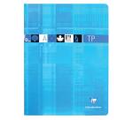 Cahier Travaux Pratiques piqué 24x32cm 64 pages petits carreaux + uni Couleur aléatoire - Assortis