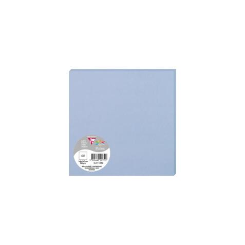 Paquet de 25 cartes simples Pollen 160x160mm 210g/m2