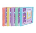 Classeur 2 anneaux 30mm polypropylène Kreacover Pastel - A4 - Couleurs assorties