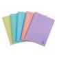 Display book Chrom. Pastel A4 50 pockets - Assorted colours