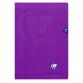 Cahier piqué Clairefontaine Mimesys A4 grands carreaux 96 pages